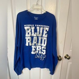 MTSU Blue Raiders Long Sleeve T-shirt XL